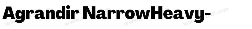 Agrandir NarrowHeavy字体转换 Agrandir NarrowHeavy字体转换